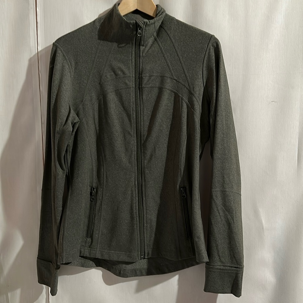 Lululemon Define Jacket Sage Green Size 12